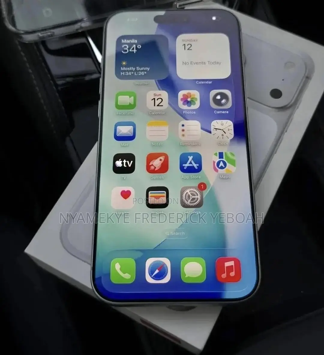 Apple iPhone 17 Pro Max 256 GB Silver