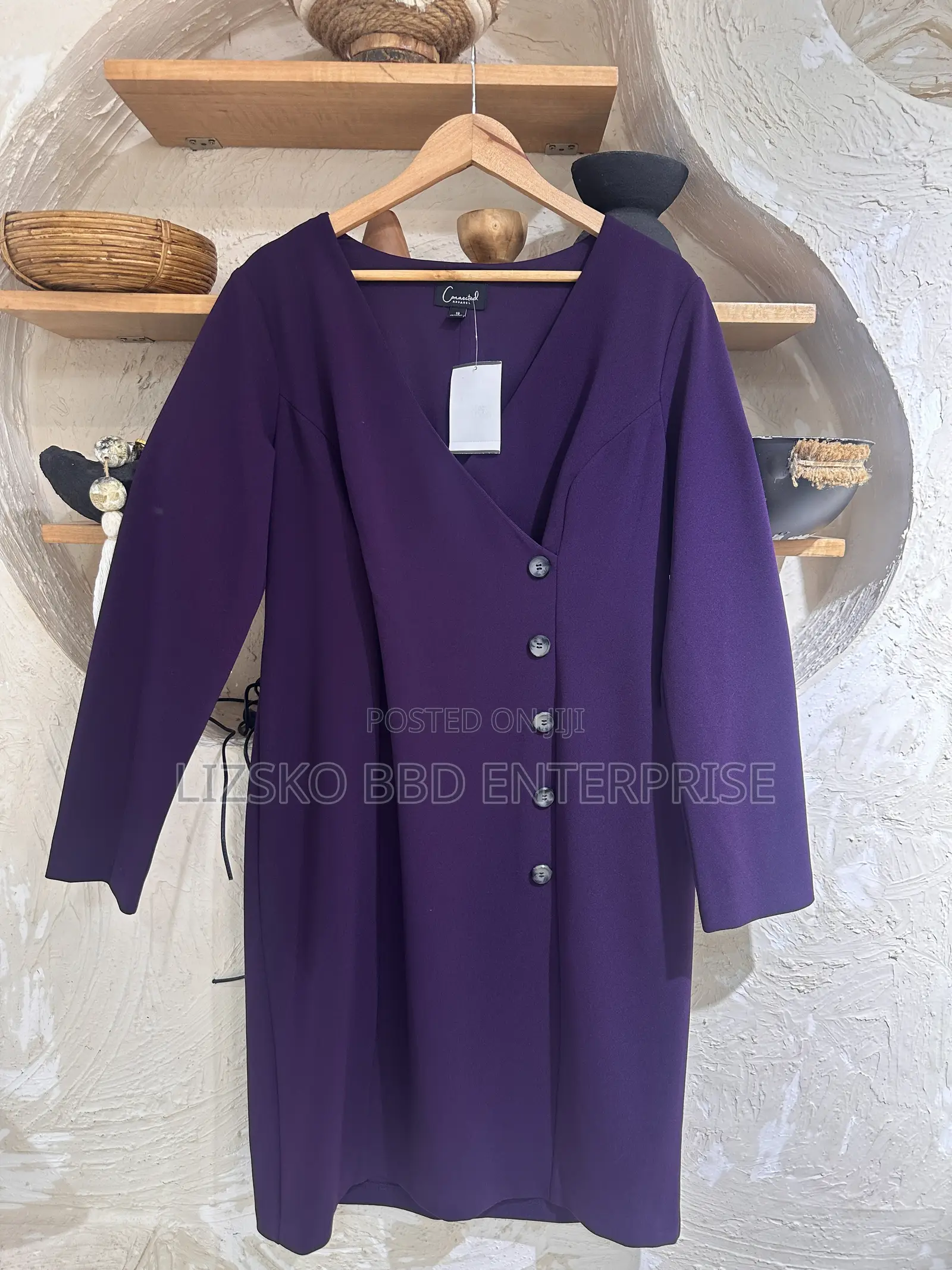 Connected Apparel Designer Dress - Brand New, Original With Tags
