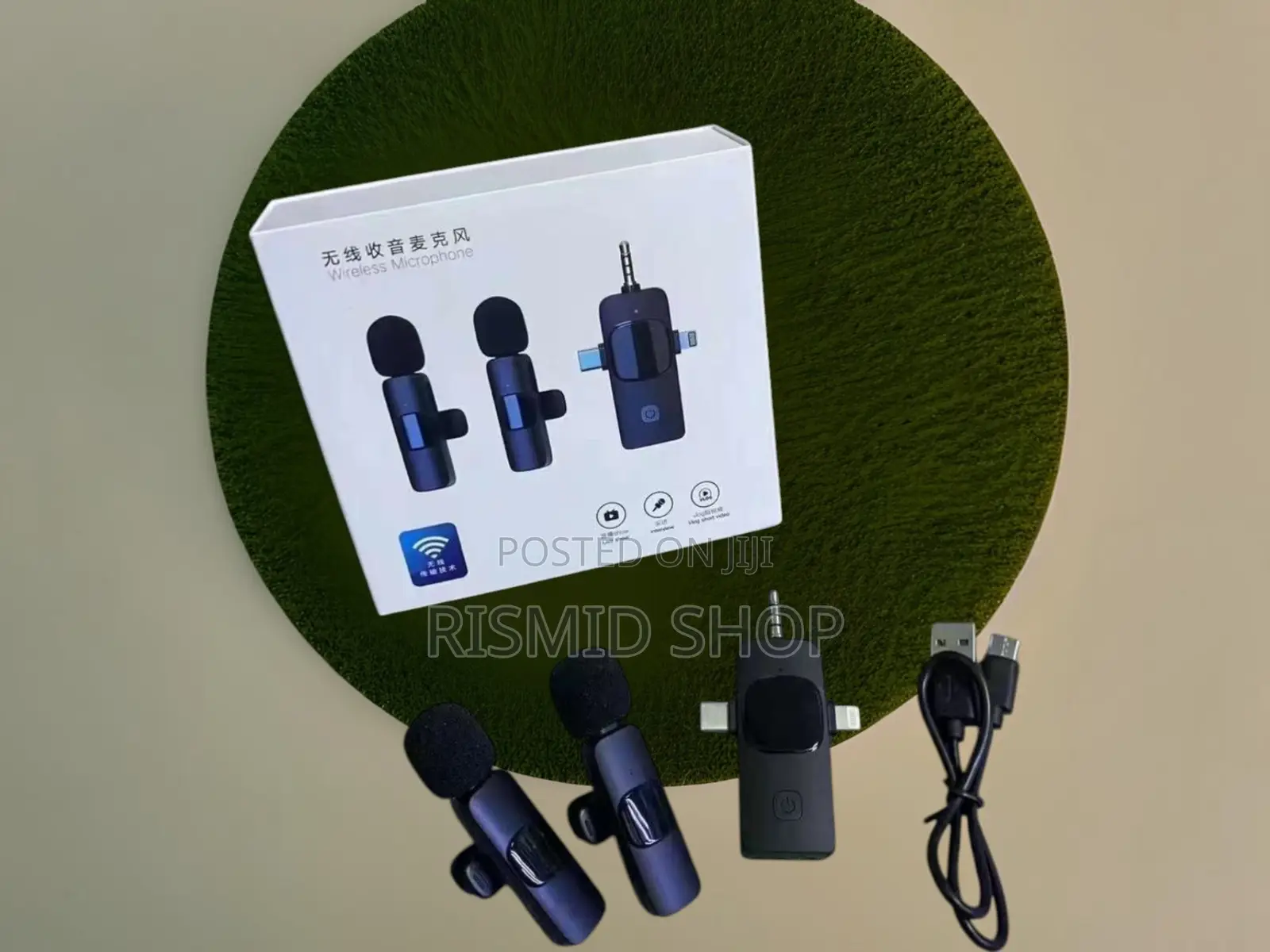 3-in-1 Wireless Voice Recording Mic