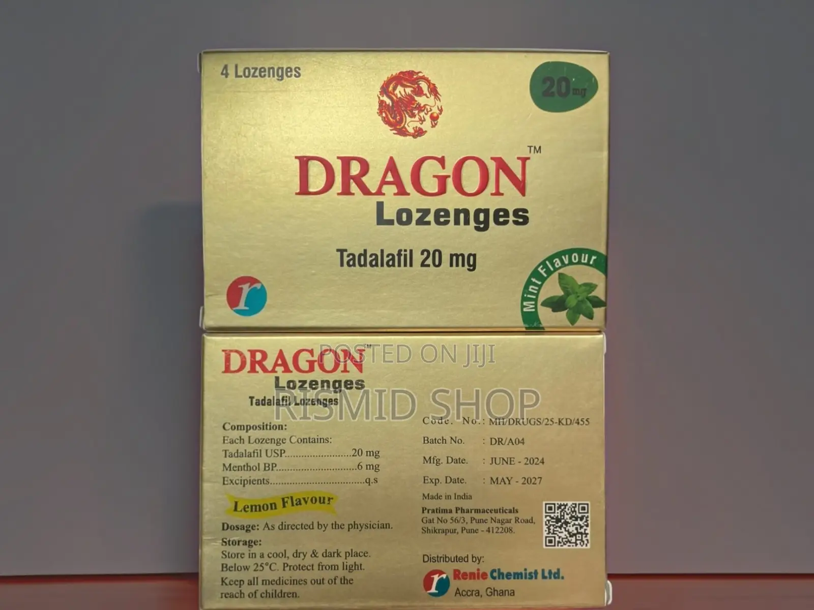 Dragon Male Performance Lozenges