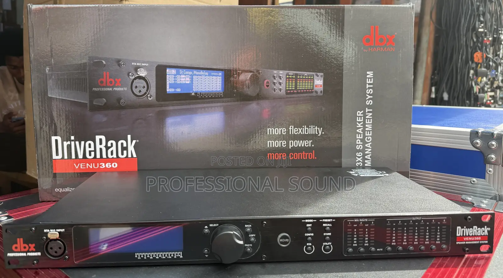 DBX DriveRack VENU360, a 3-Input, 6-Output Digital