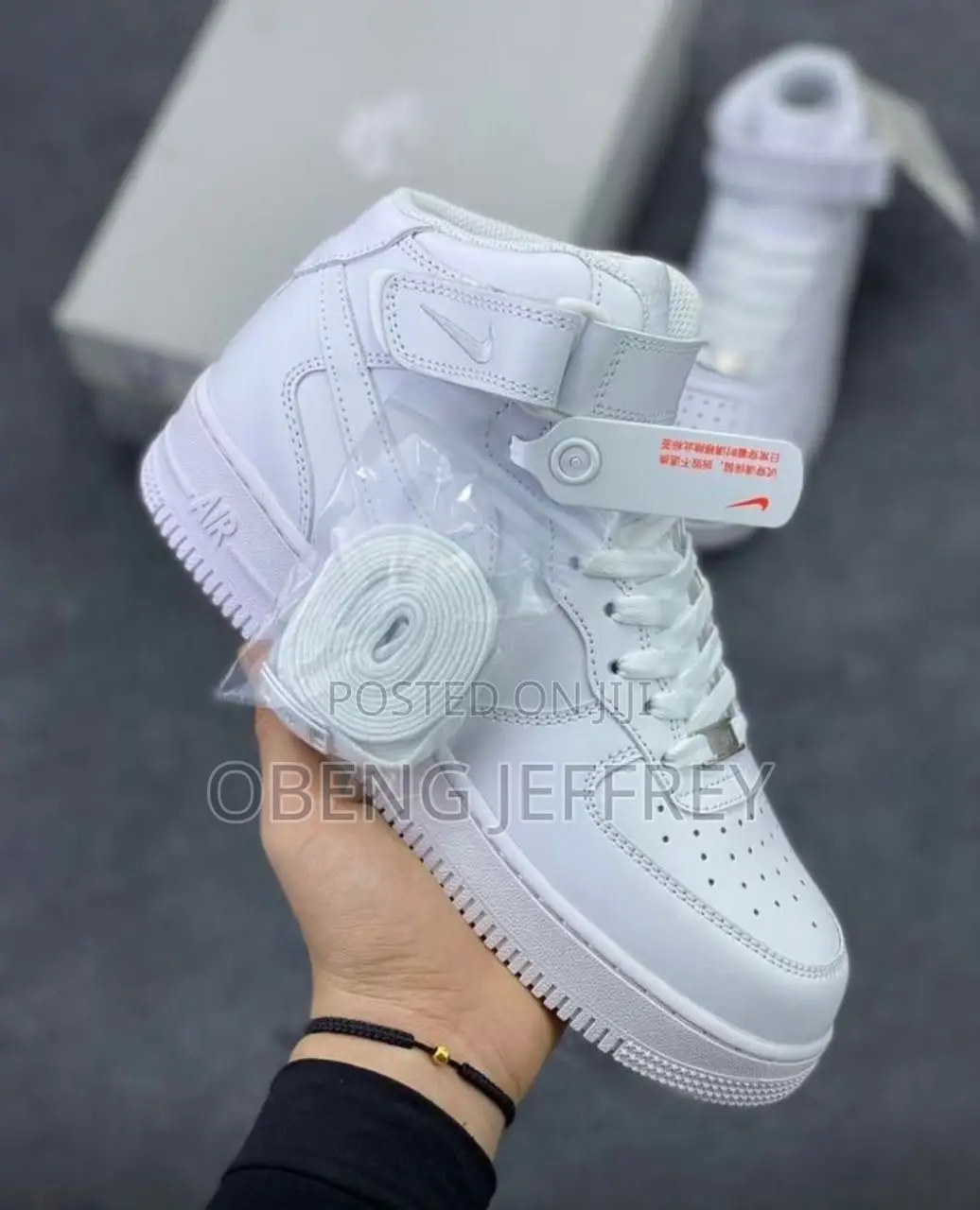 Original Nike Airforce 1 High Top White