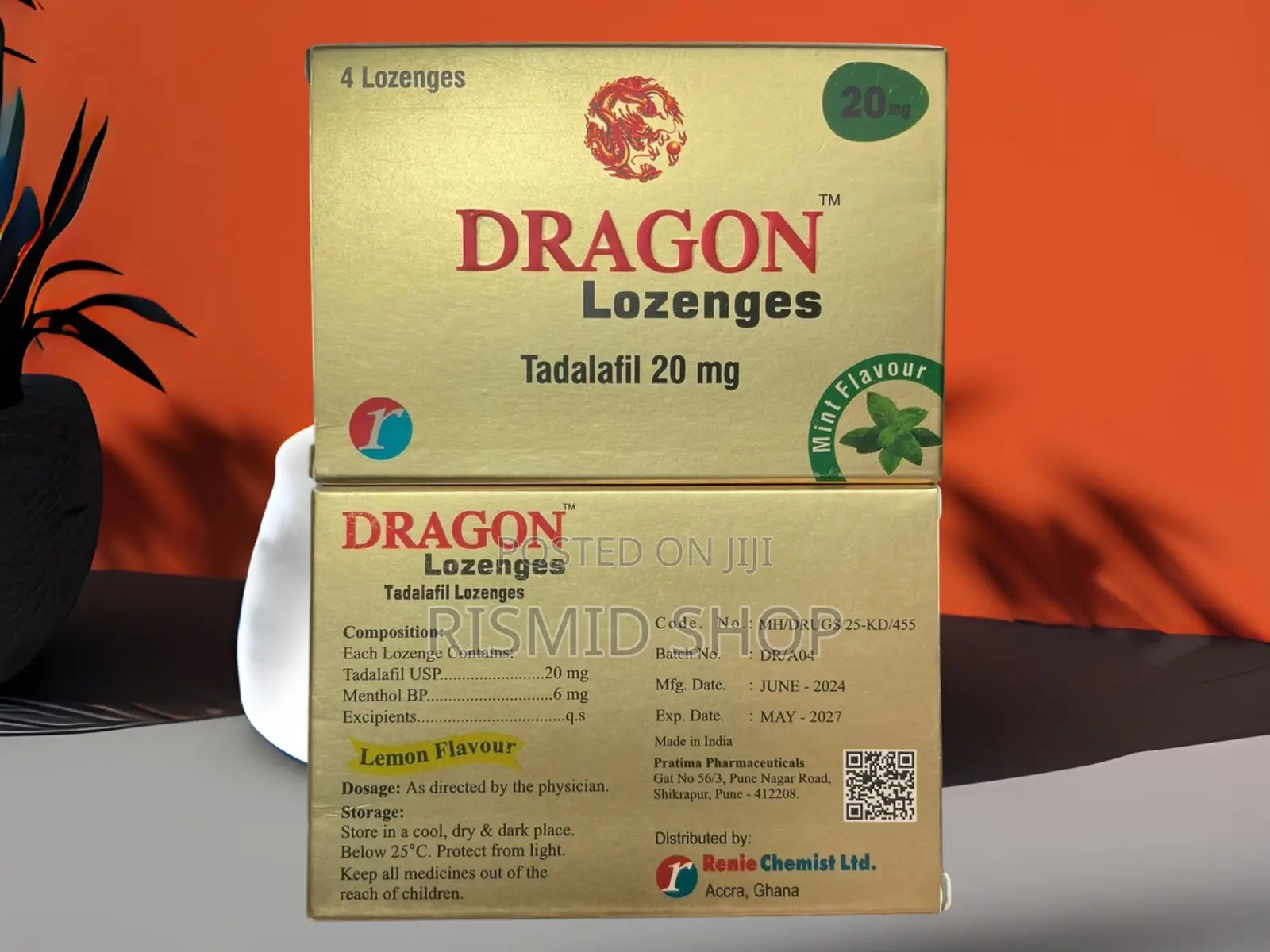 Dragon Men’s Performance Support Lozenges