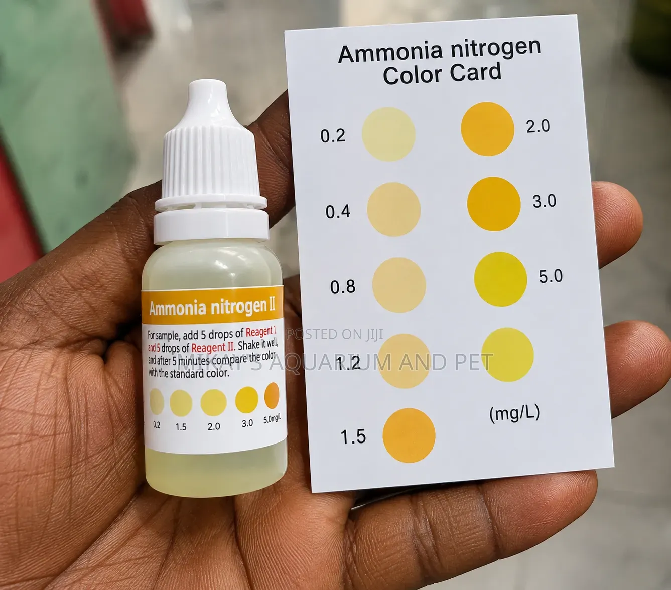 Ammonia Nitrogen 1 and 2 Test Kits[ Pair]