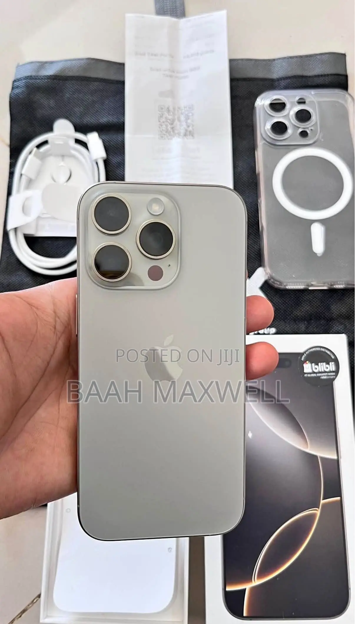 Apple iPhone 15 Pro Max 256 GB Silver