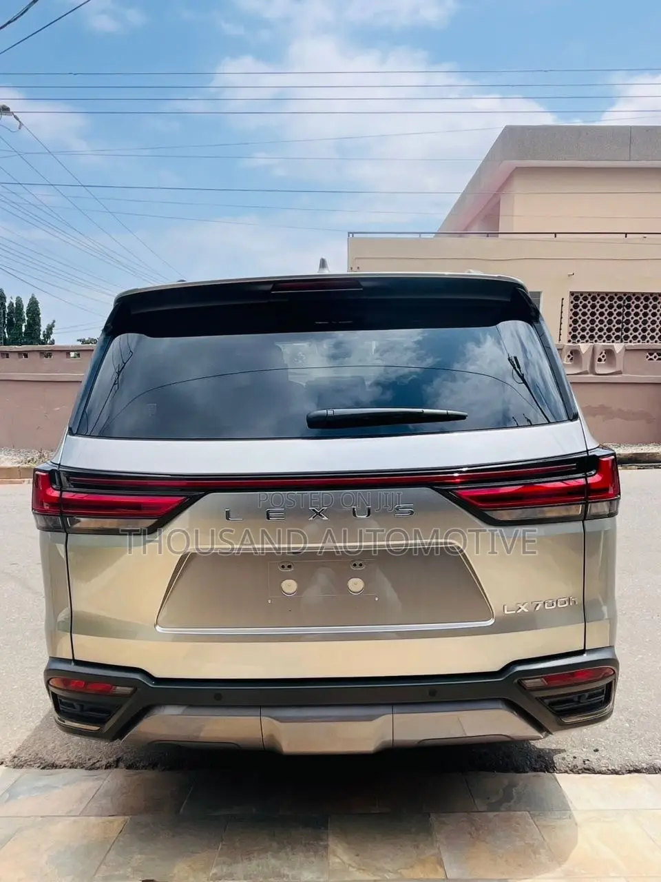 Lexus LX 700h 2025 Burgundy