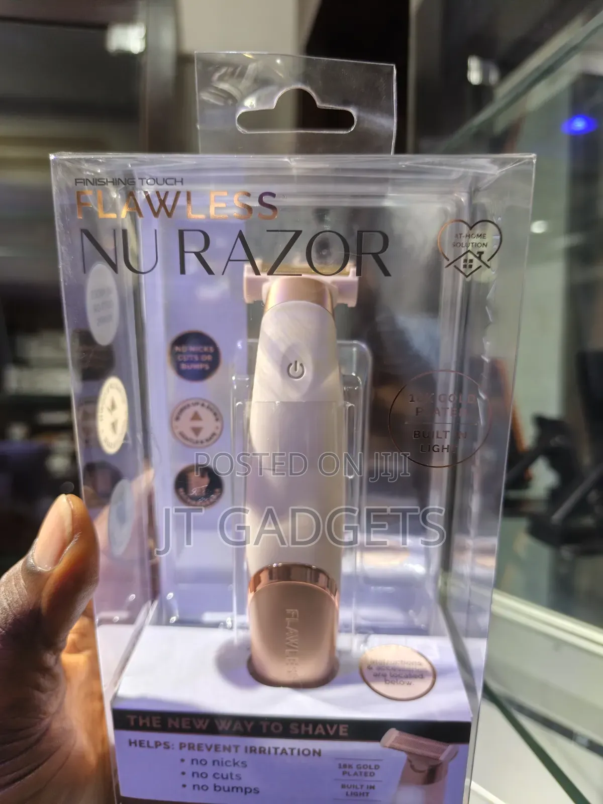 Hair Clipper - Finishing Touch Flawless Nu Razor