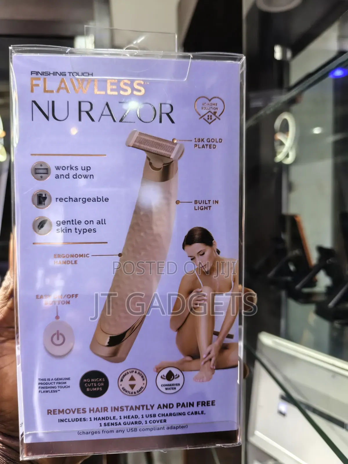 Hair Clipper - Finishing Touch Flawless Nu Razor