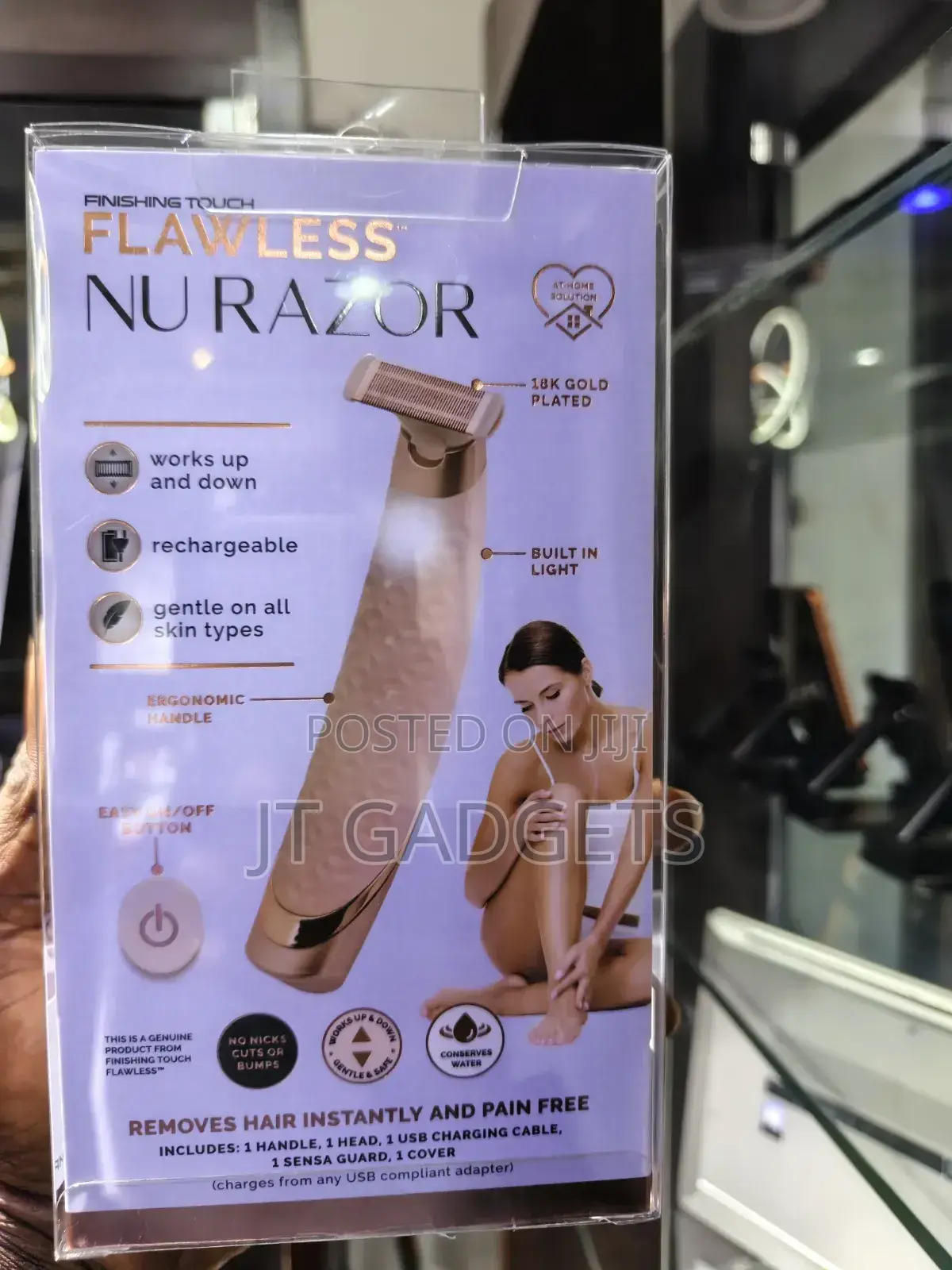Hair Clipper - Finishing Touch Flawless Nu Razor