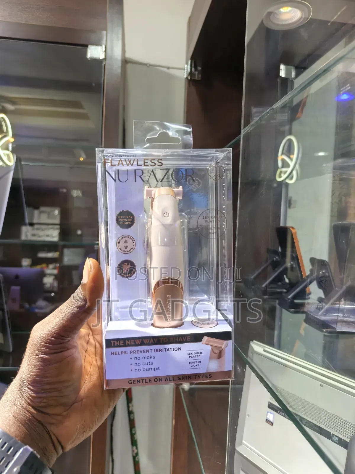 Hair Clipper - Finishing Touch Flawless Nu Razor
