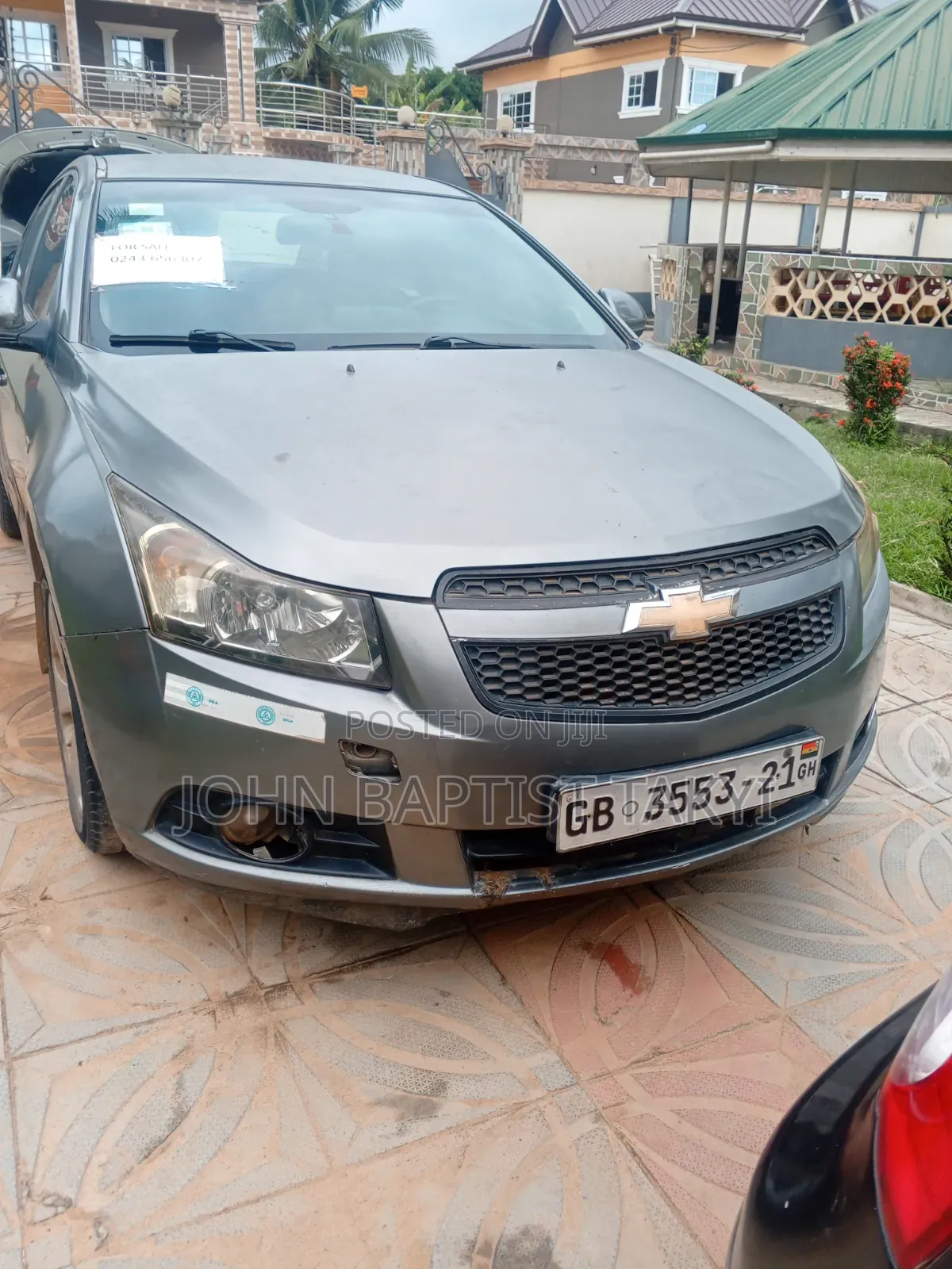 Chevrolet Cruze 2012 Gray