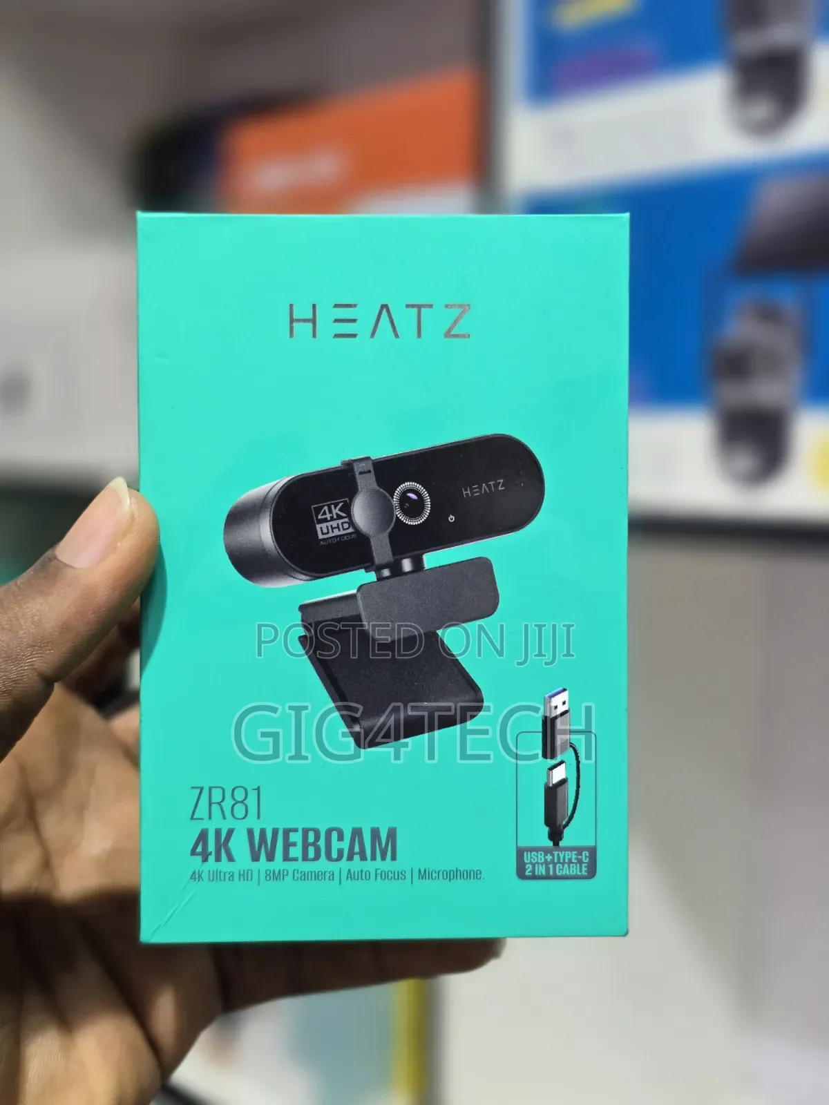 Heatz ZR81 4K Webcam