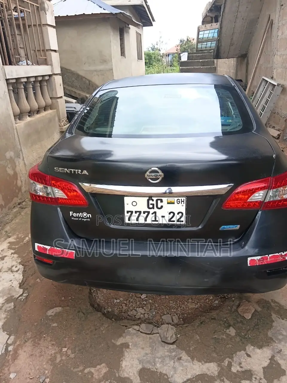 Nissan Sentra SV 4dr Sedan (1.8L 4cyl CVT) 2014 Black
