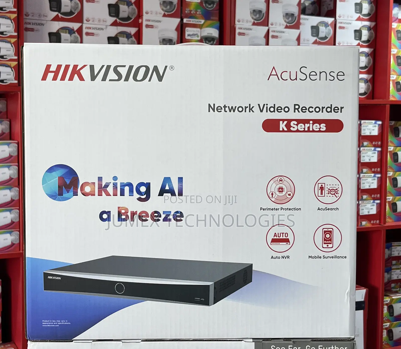 Hikvision 32ch Non- Poe NVR Ds-7632nxi-K2 Acusense K Series 4k