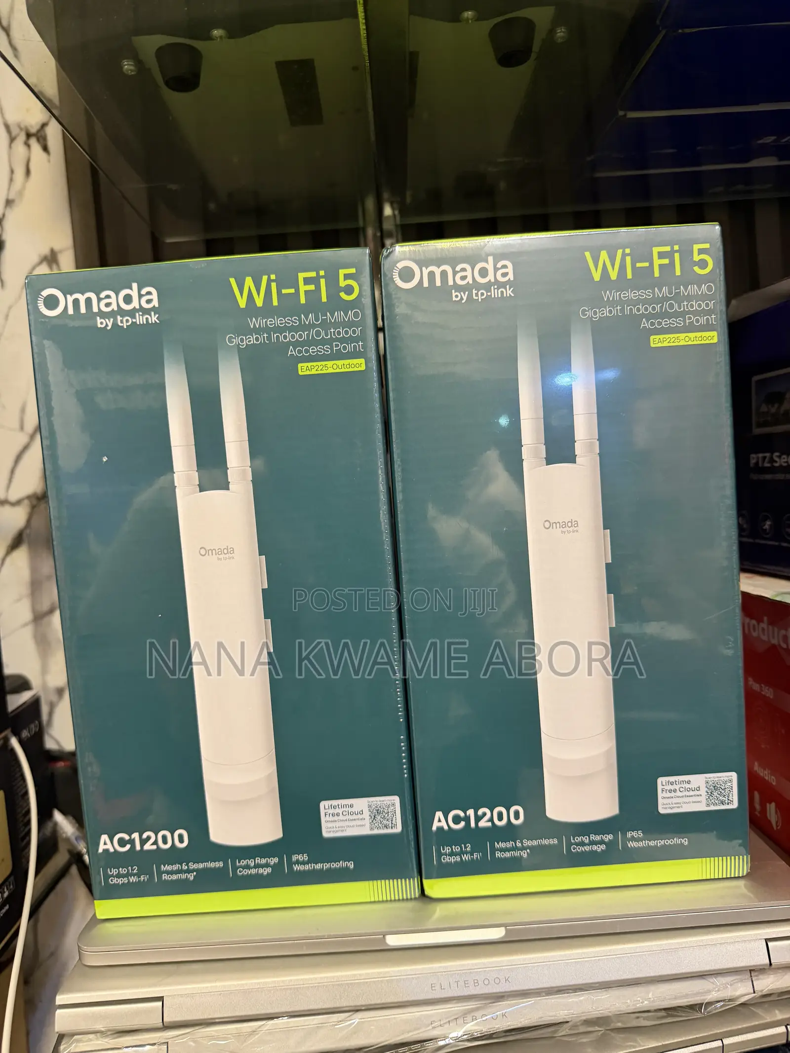 Omada EAP225 Outdoor TP-Link 200m Range Access Point 1200mbps