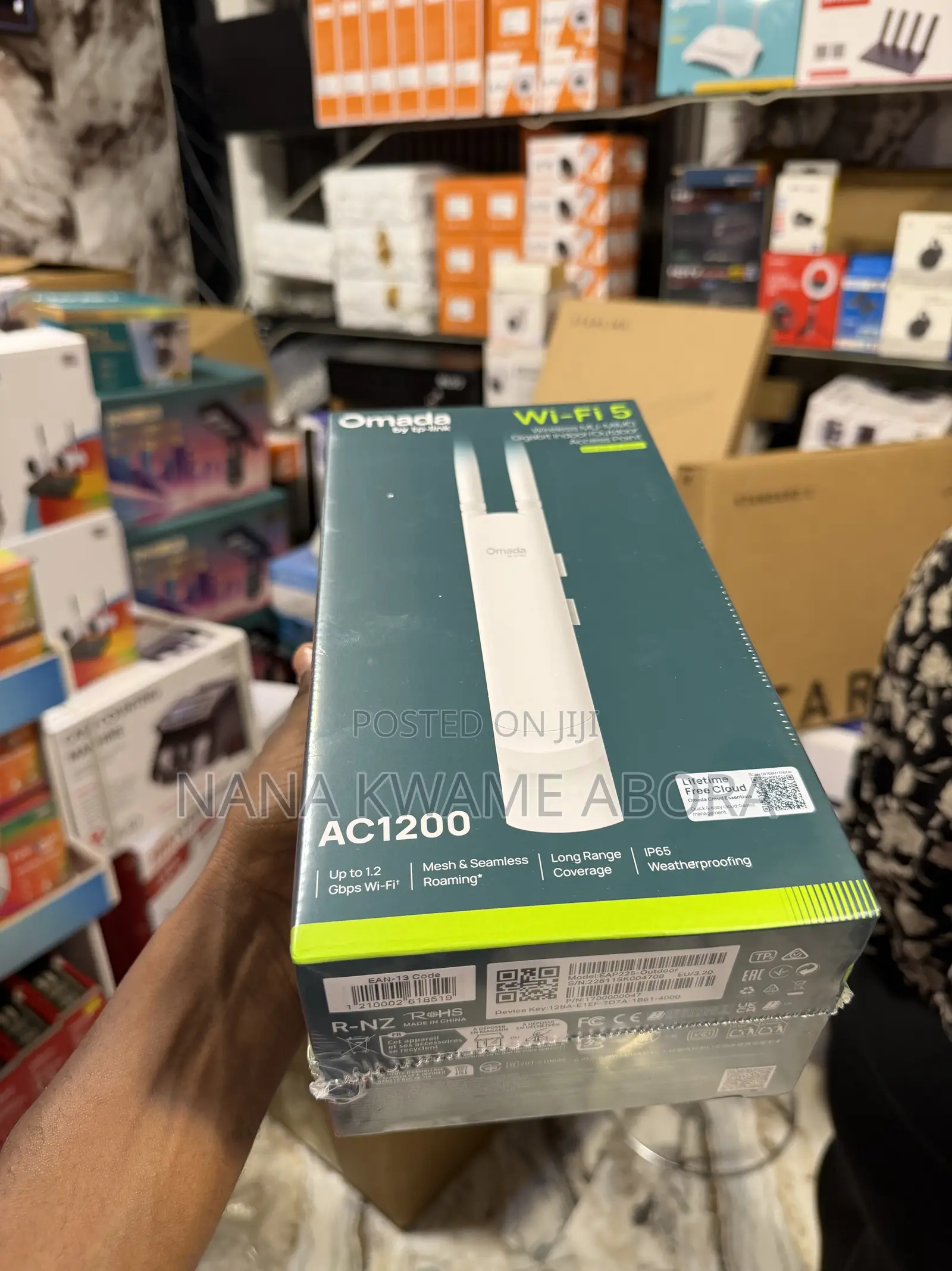Omada EAP225 Outdoor TP-Link 200m Range Access Point 1200mbps