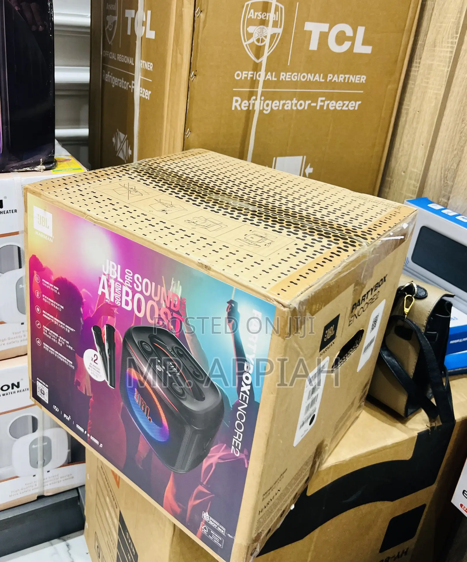 Get Classic JBL Encore 2 With Microphone (2 Pcs)Black..