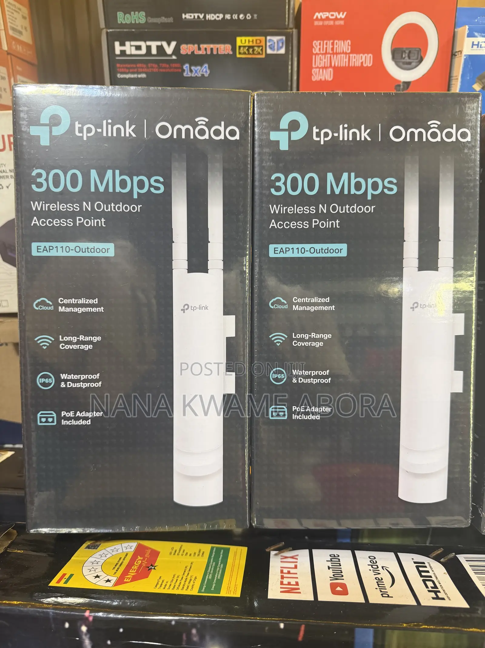 Omada EAP110 Outdoor TP-Link 200m Range Access Point