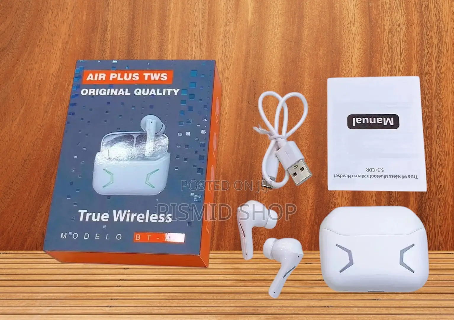 Air Plus TWS Bt-A5 Wireless Audio Earbuds