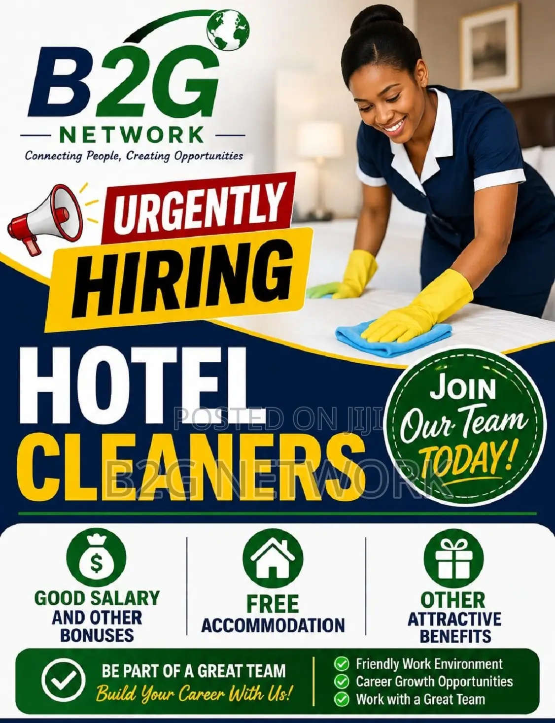 Hotel Cleaners Wanted Urgently