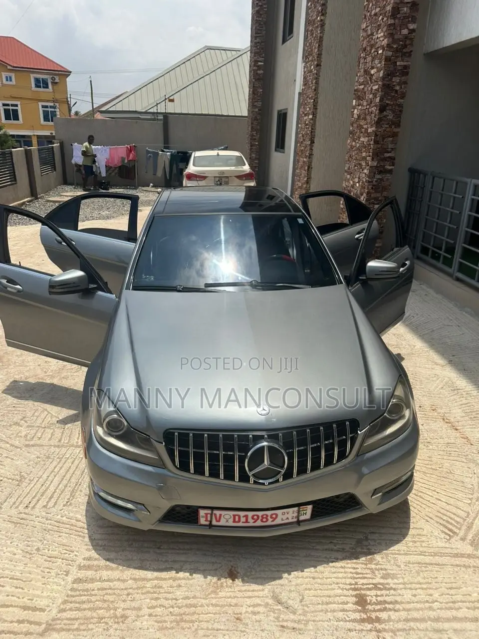 Mercedes-Benz C300 Luxury 4Matic Sedan AWD (3.5L 6cyl 7A) 2013 Silver