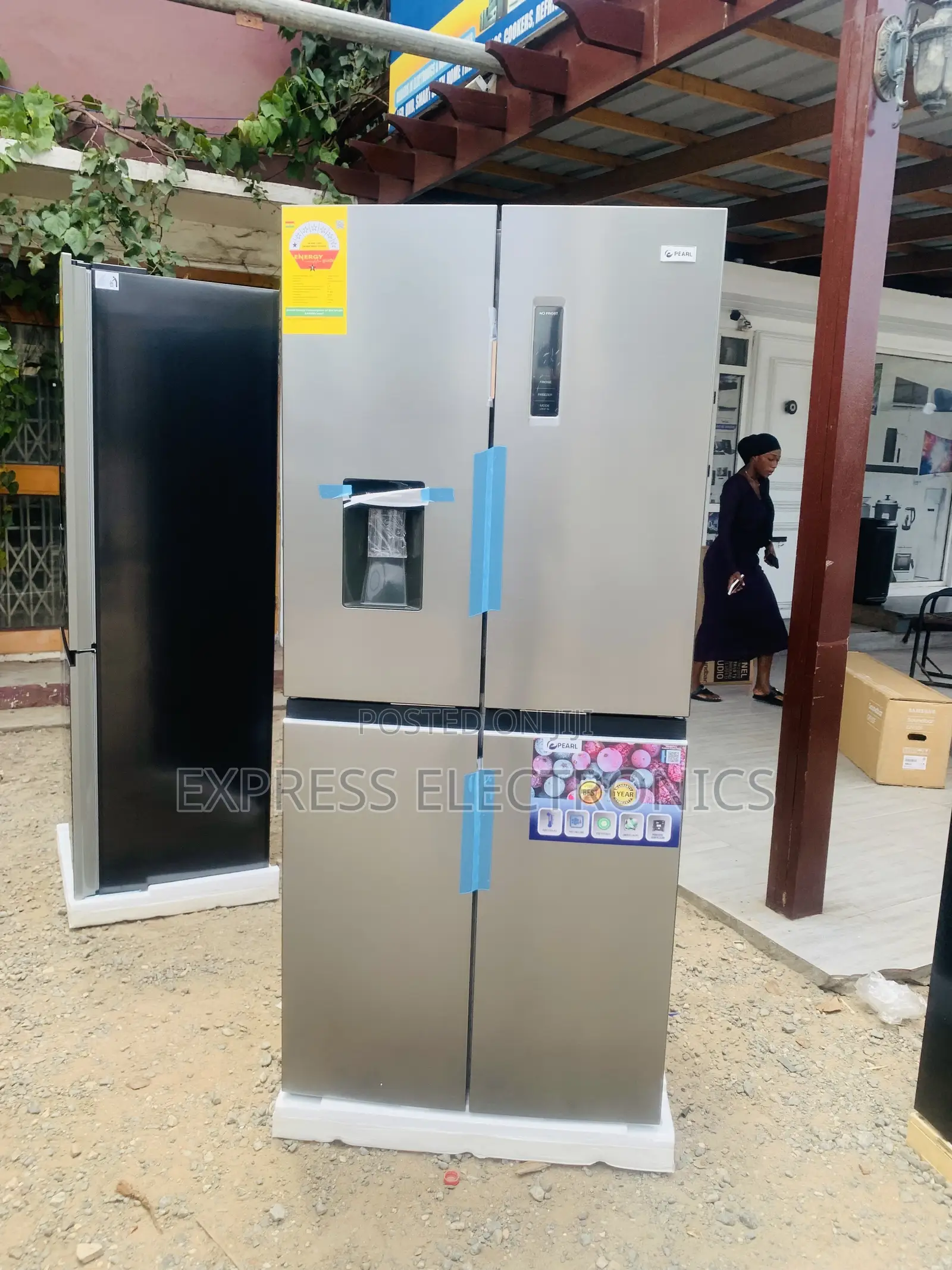 Purchase Pearl 421L Bottom Freezer + Dispenser - PF-613MDIXWD-1A