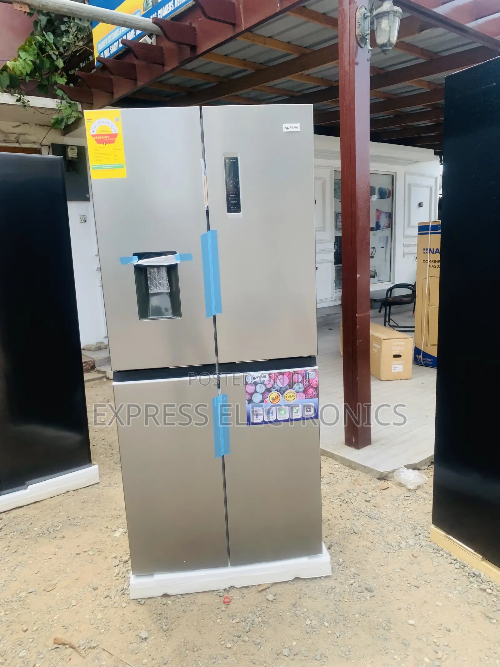Purchase Pearl 421L Bottom Freezer + Dispenser - PF-613MDIXWD-1A