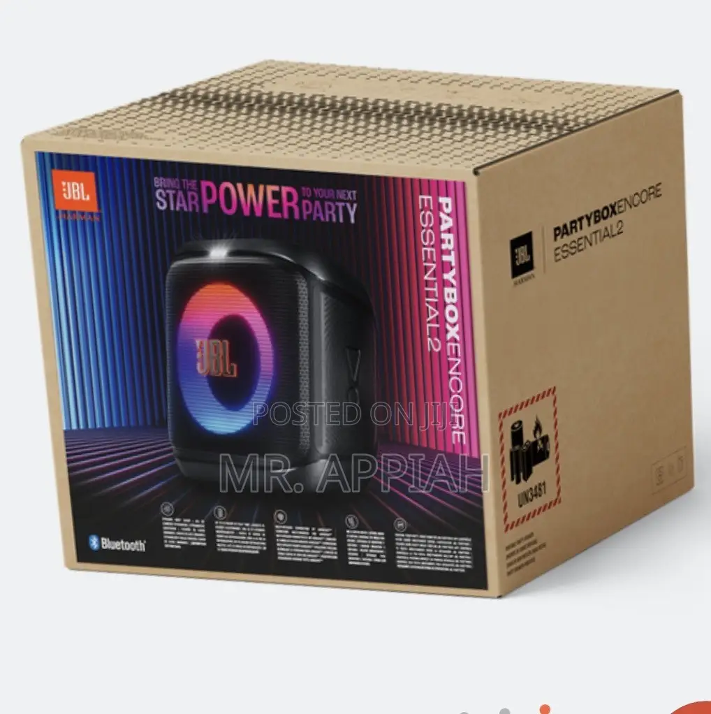 Shop Quality JBL Partybox Encore Essential 2 Bluetooth Speaker(Black)