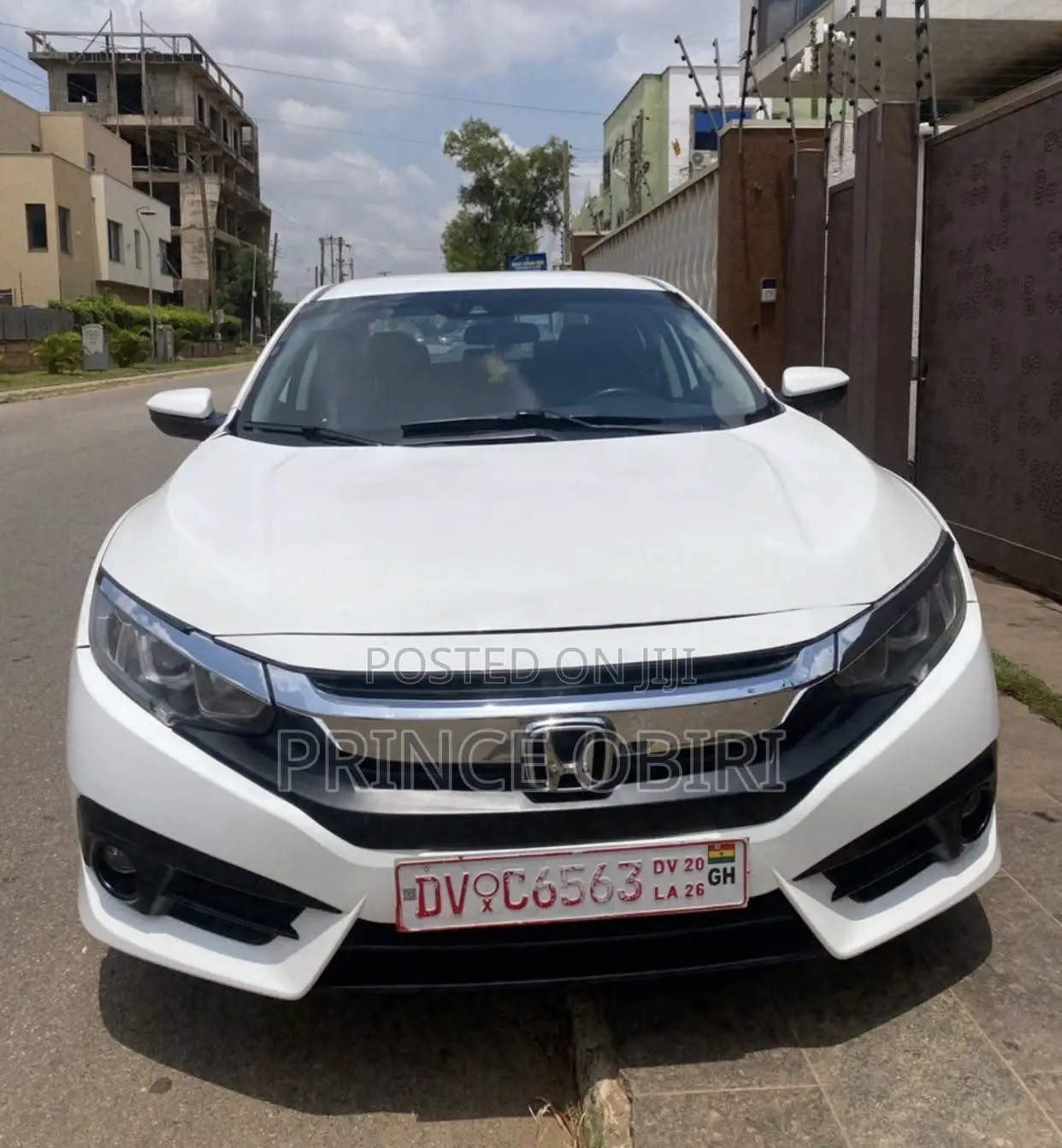 Honda Civic LX Sedan 2018 White