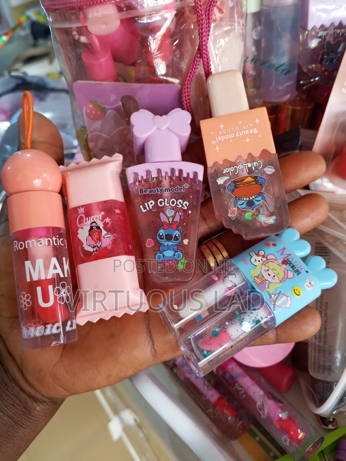 Quality Pink Lips,lip Balms and Lip Gloss Available in All Colours