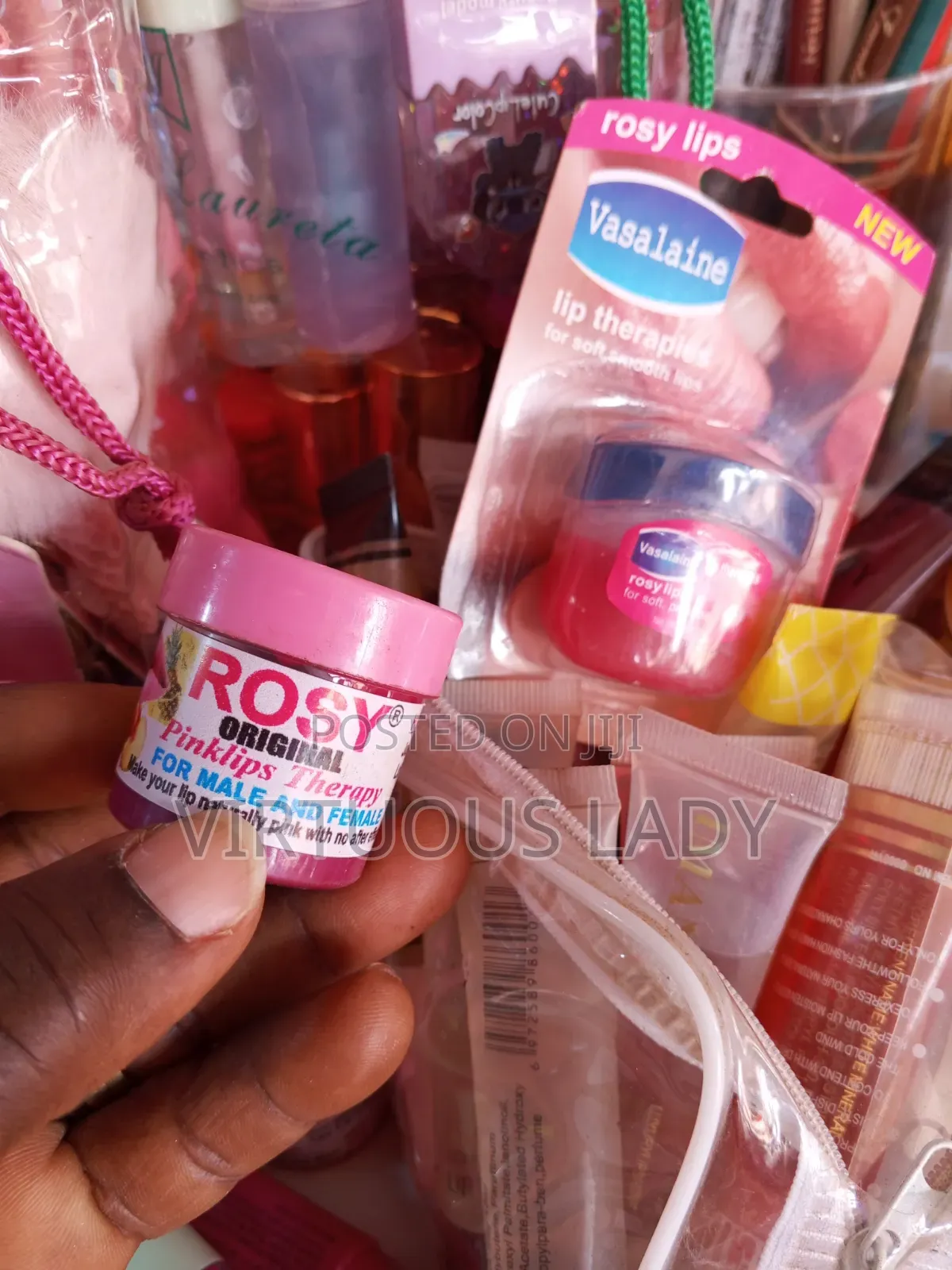 Quality Pink Lips,lip Balms and Lip Gloss Available in All Colours