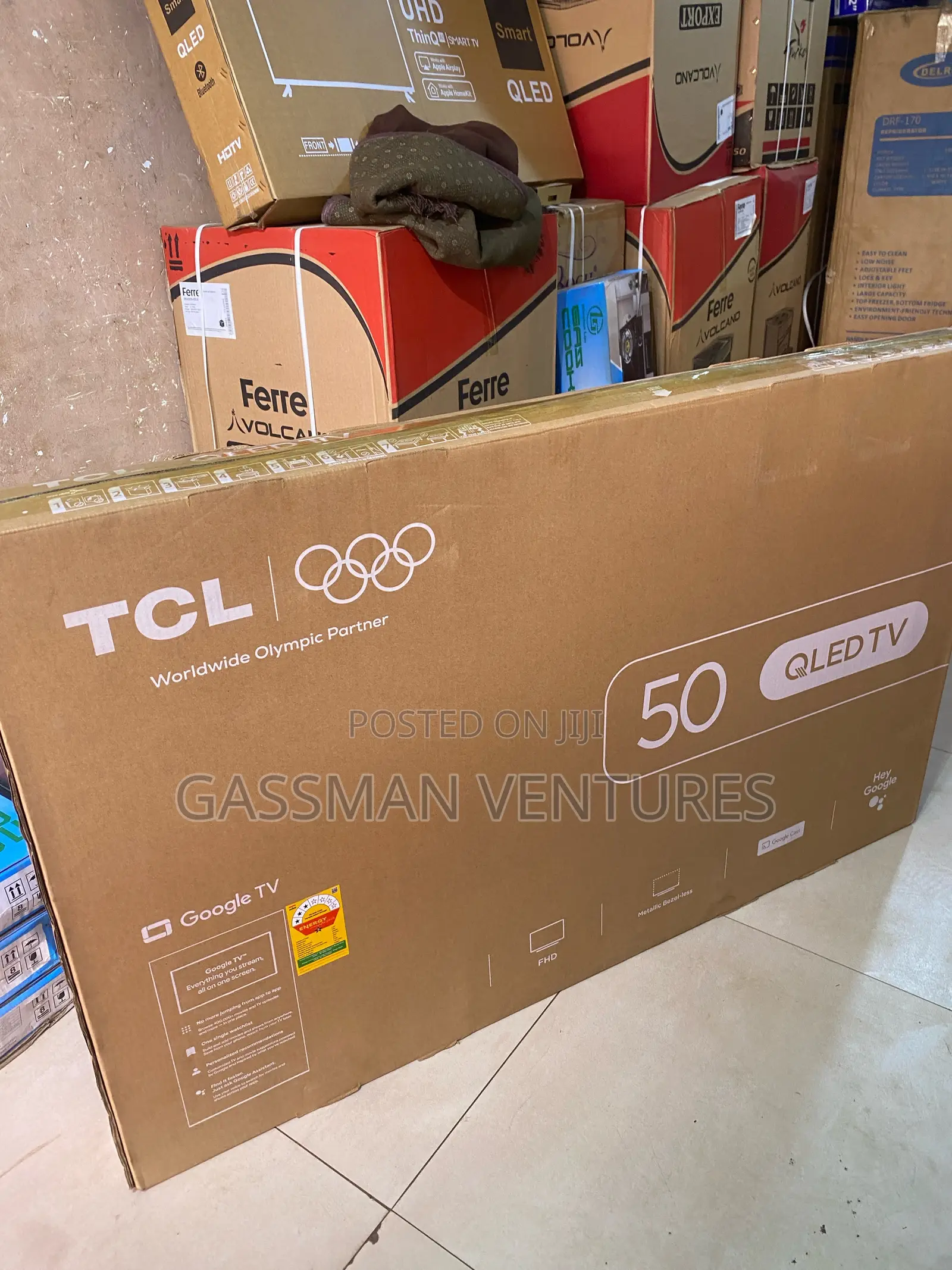 TCL 50 “ Inches Qled Smart TV