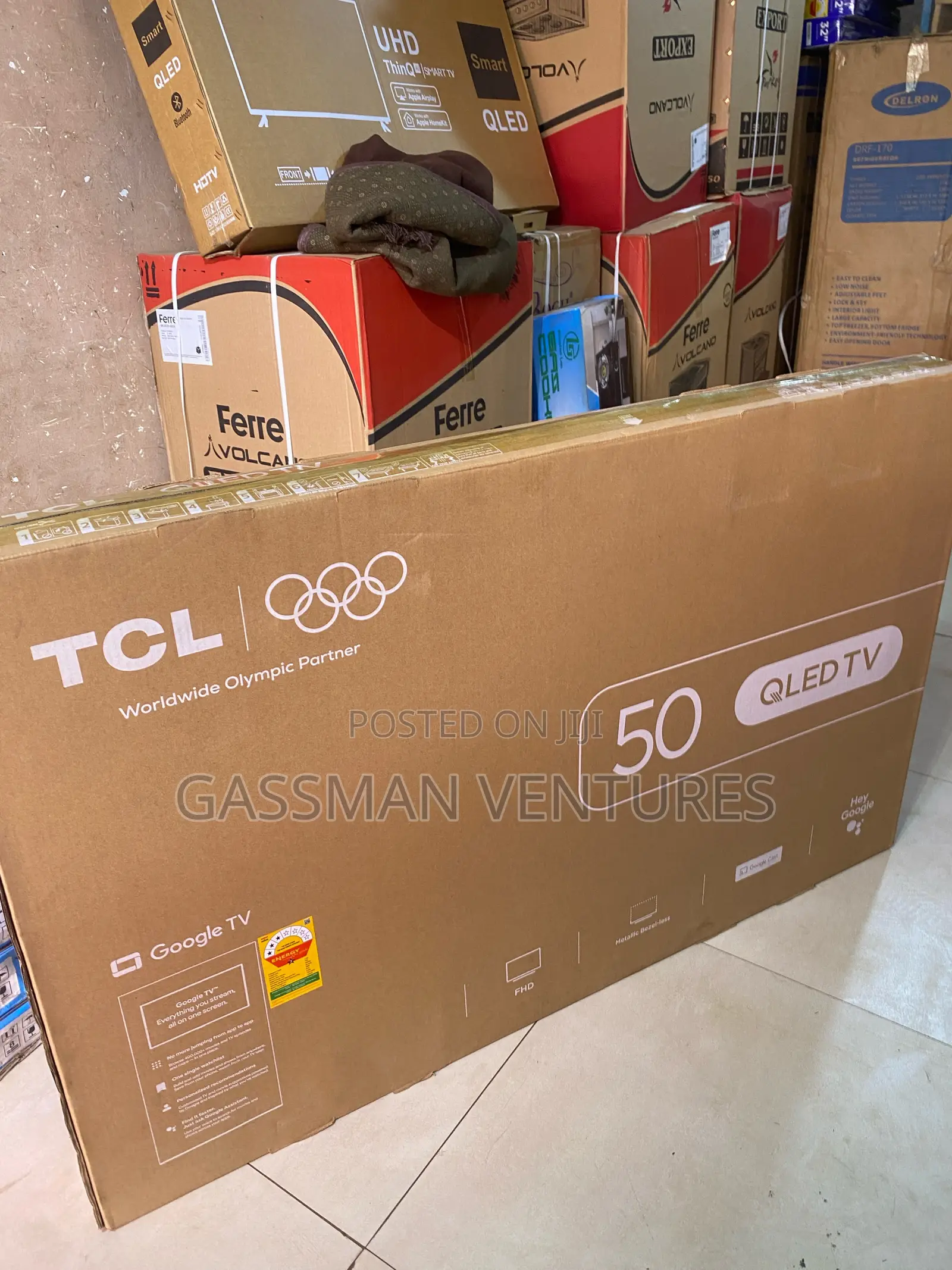 TCL 50 “ Inches Qled Smart TV