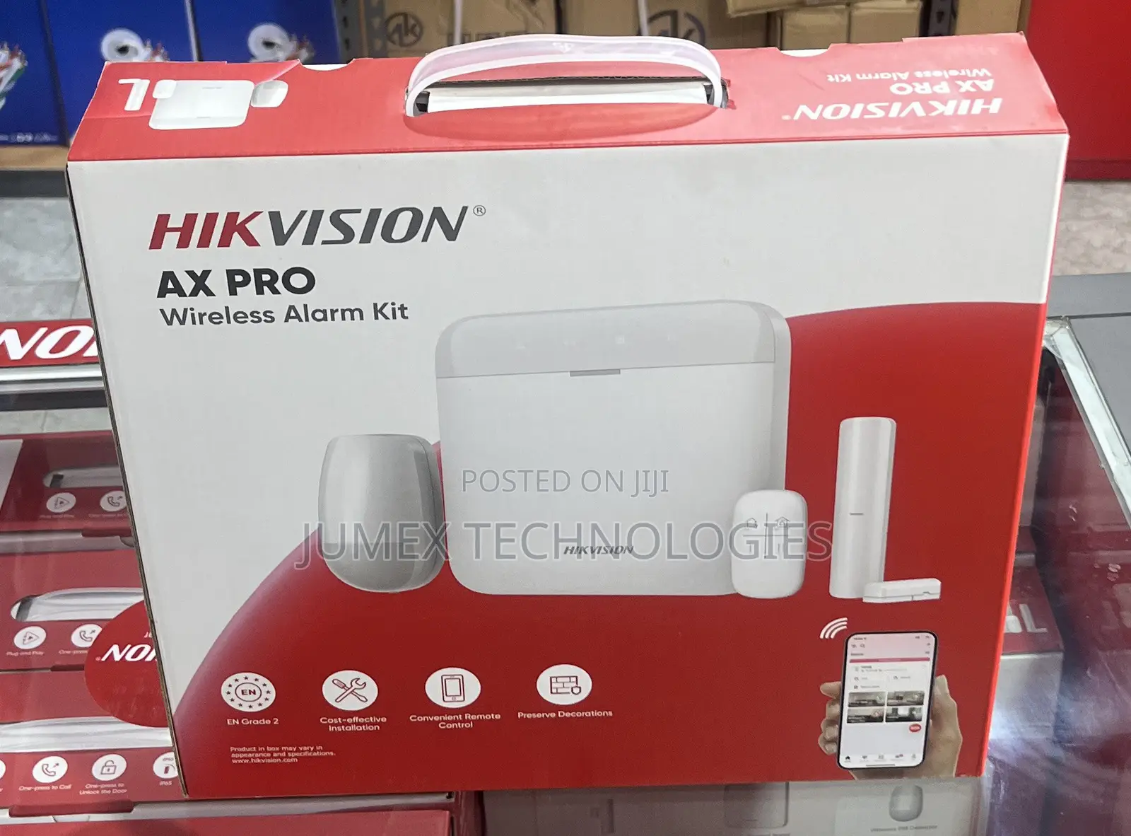 Hikvision AC Pro Wireless Alarm System Kit Ds-Pwa64-Kit-We