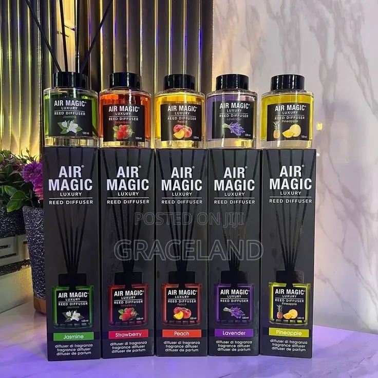 This Is Original Air Magic Luxury Reed Diffuser Available 5in1 Set