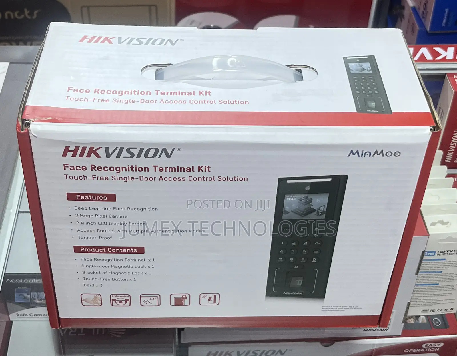HIKVISION Face Recognition Terminal Kit Access Control DS-KAS321