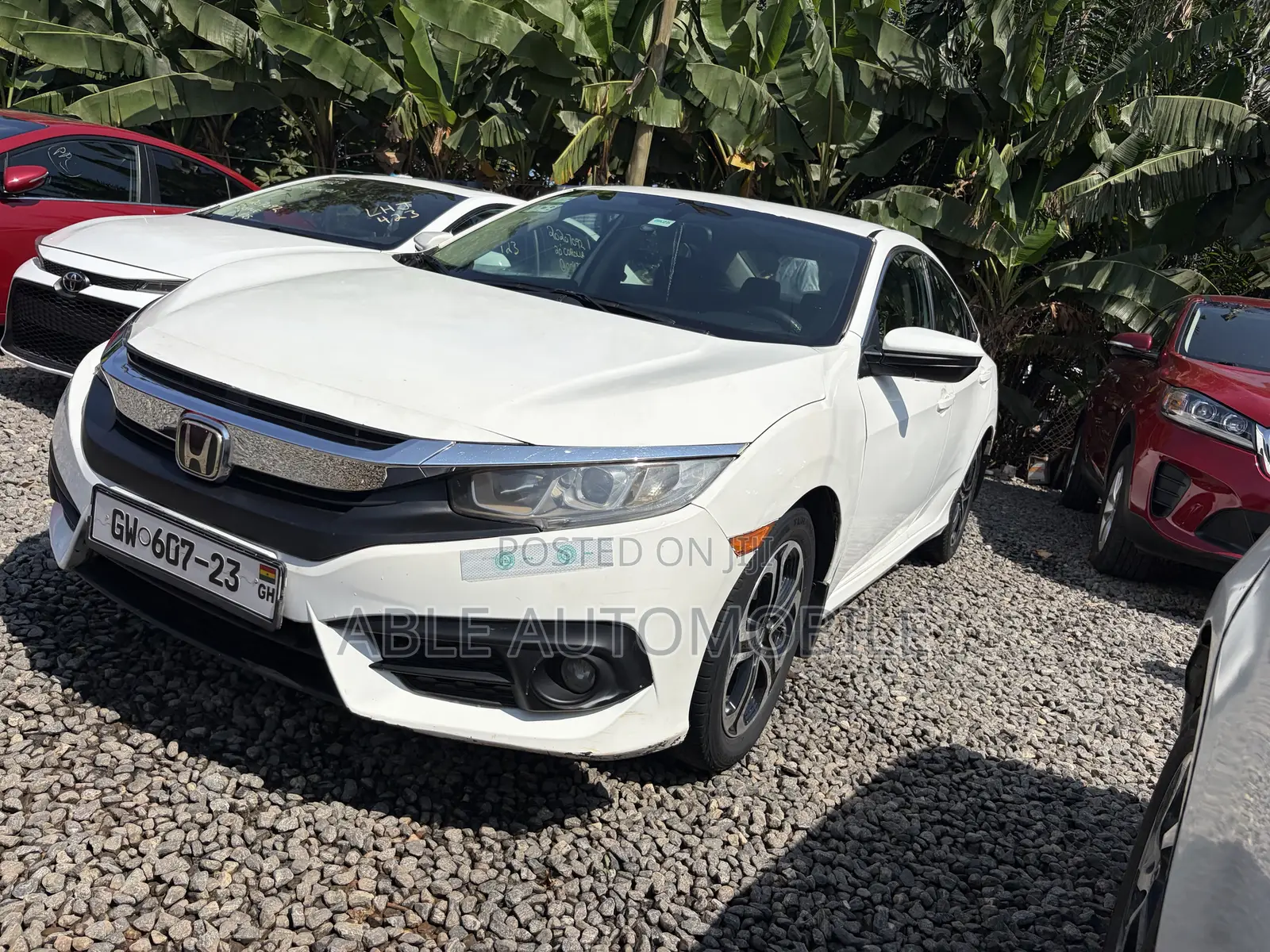 Honda Civic LX 4dr Sedan (2.0L 4cyl) 2016 White