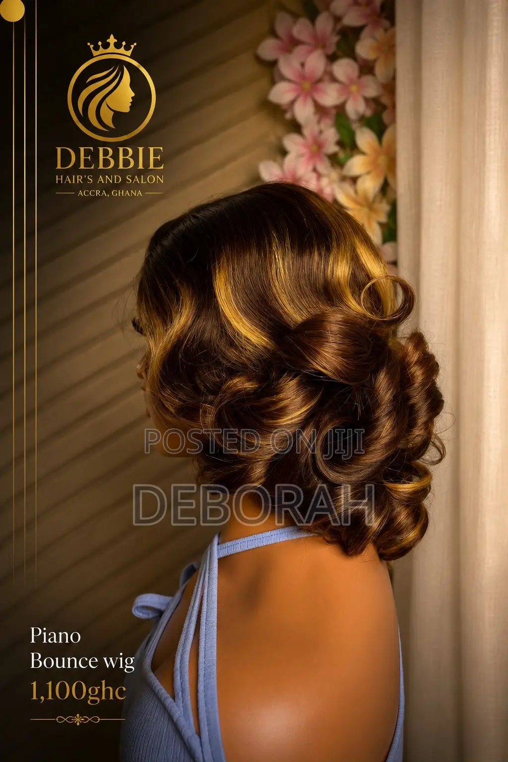 5by5 Piano Bounce Wig 300g 100% Human Hair