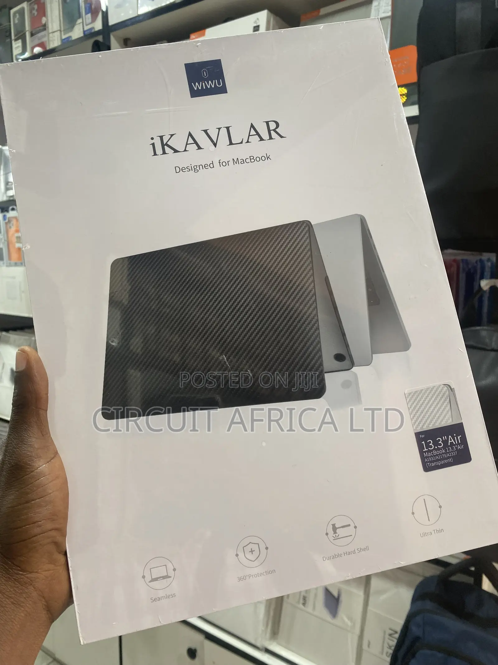 WiWU iKAVLAR Hard Shell Case for MacBook Air