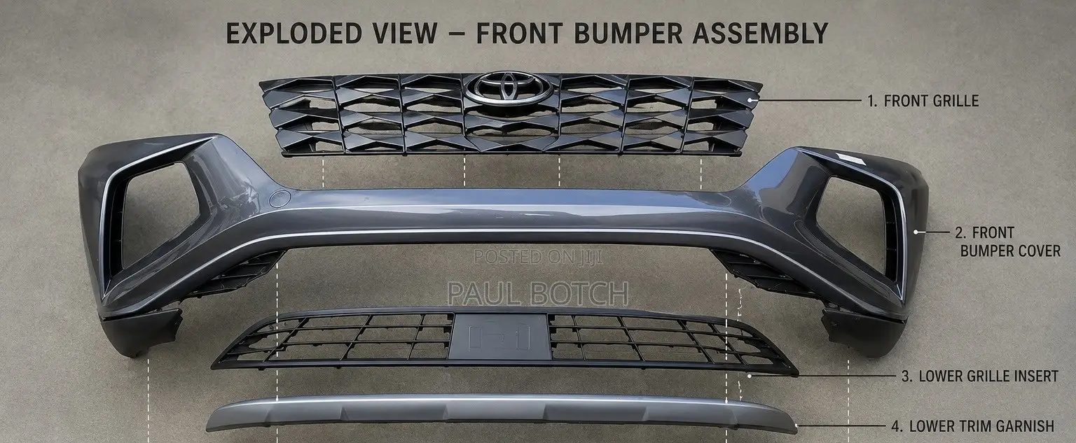 2022,2023,2024 Hyundai Tucson Front Bumper With Grille