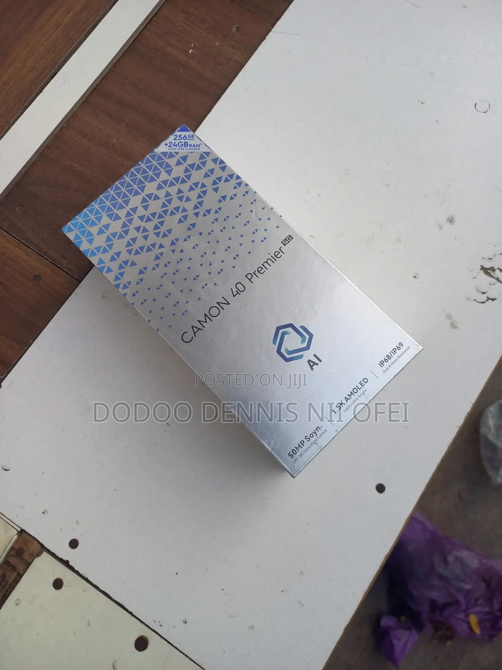 New Tecno Camon 40 Premier 5G 256 GB Black