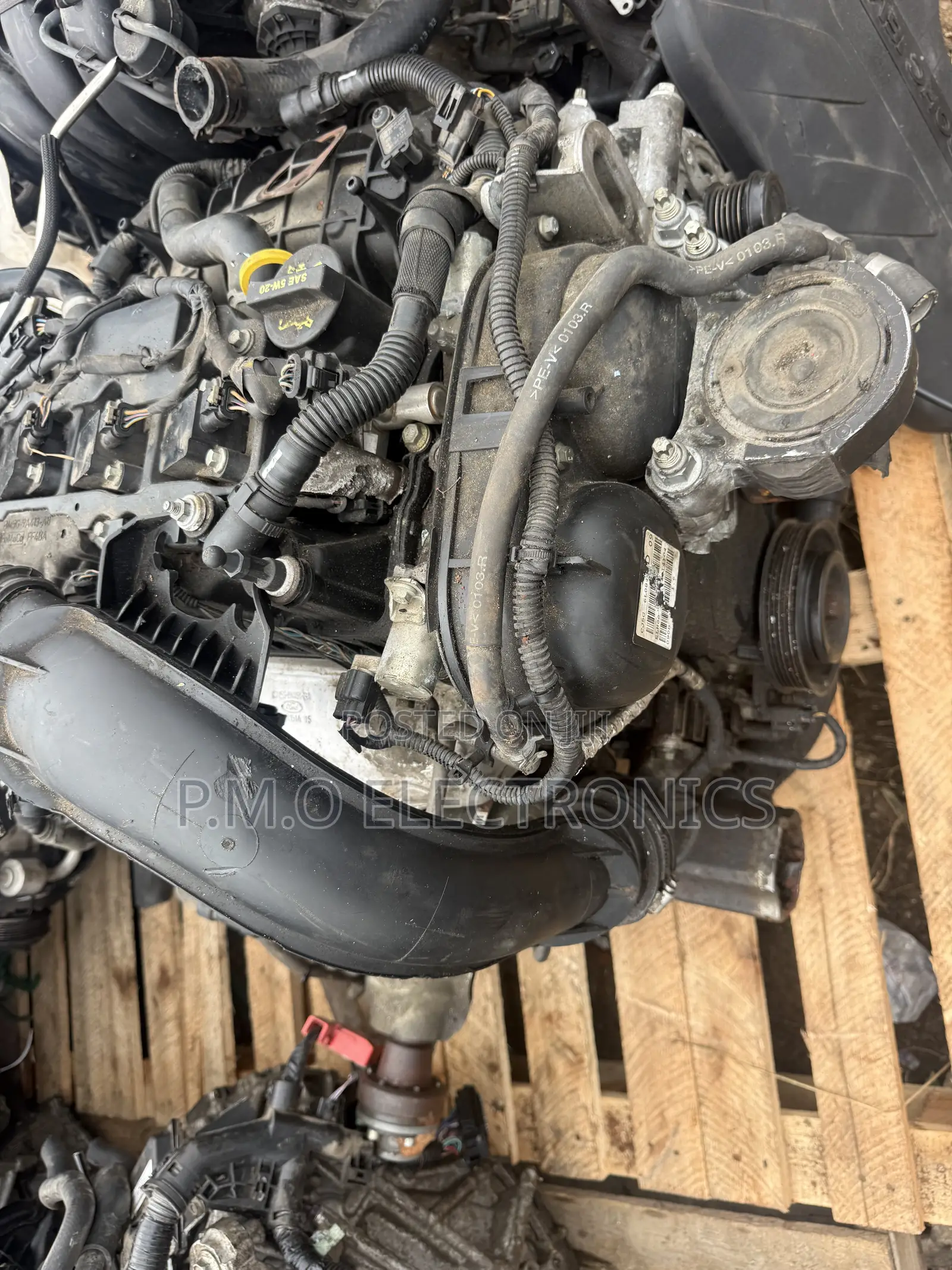 2013-2014 Ford Escape 1.6l Complete Engine and Transmission