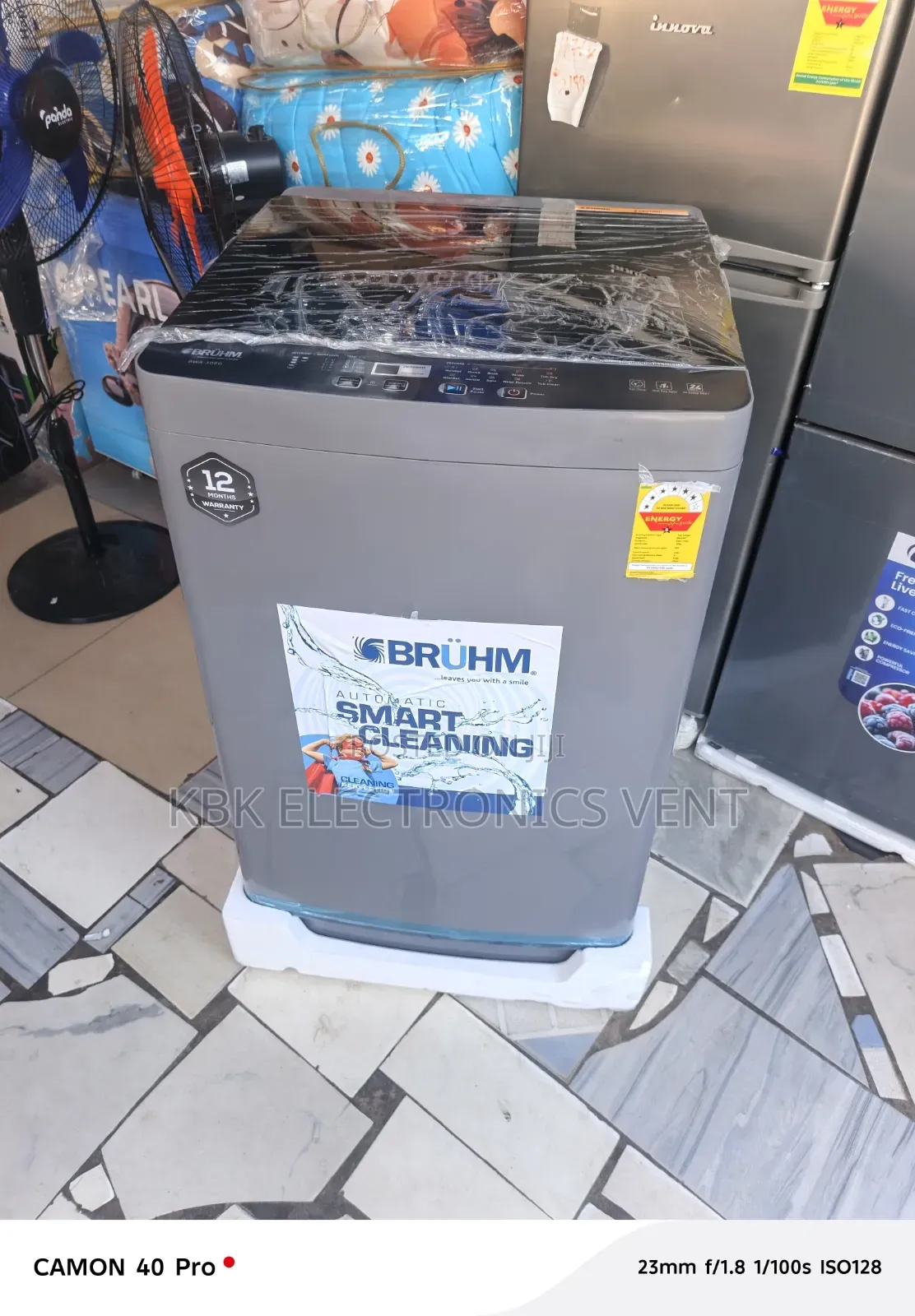 Bruhm 10KG Top Load Full Automatic Washing Machine