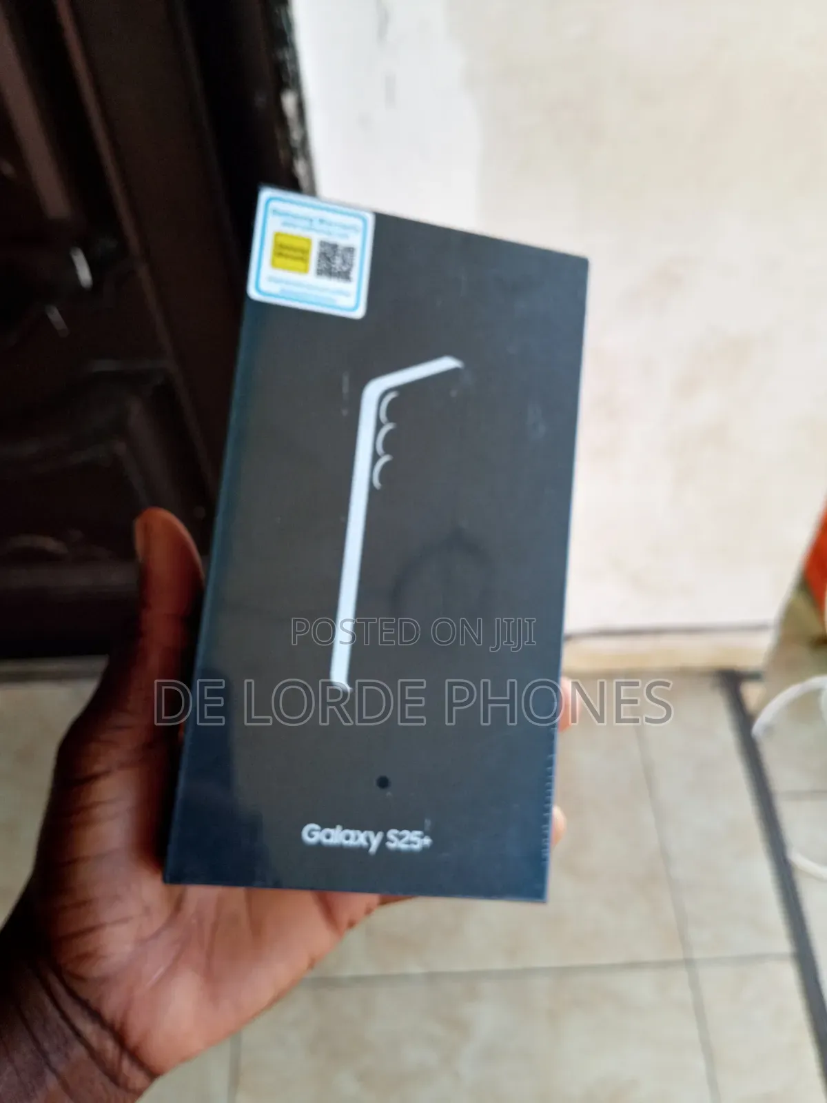 New Samsung Galaxy S25+ 256 GB Black