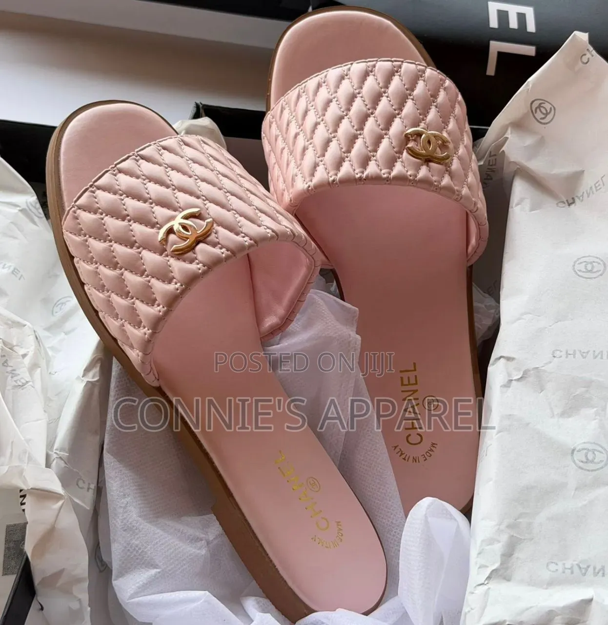 Ladies Chanel and Gucci Flat Casual Slippers