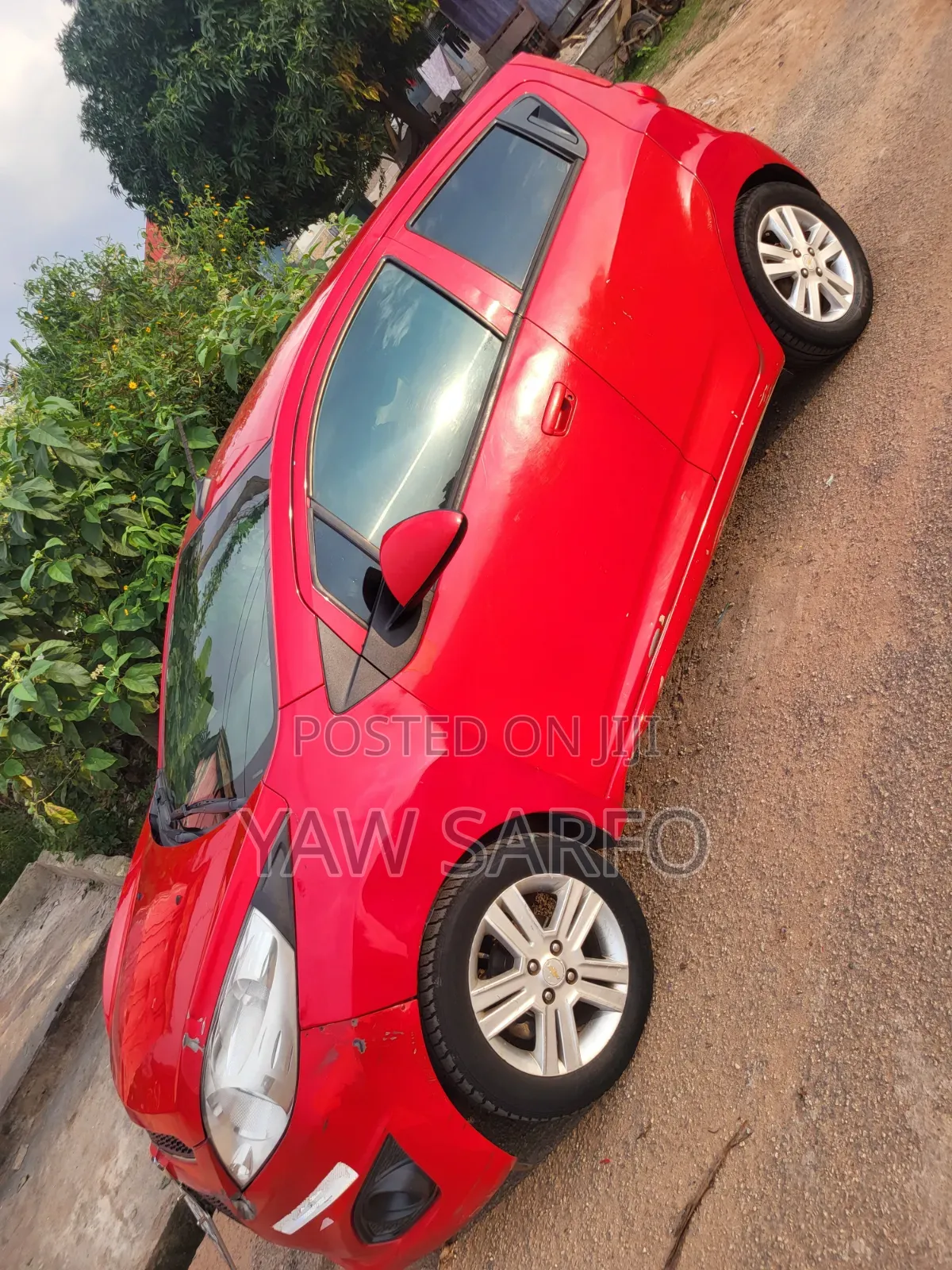 Chevrolet Spark 2014 Red