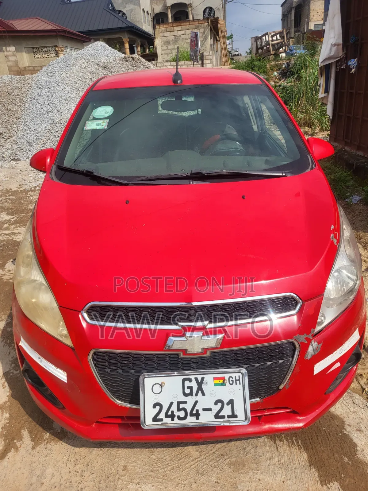 Chevrolet Spark 2014 Red