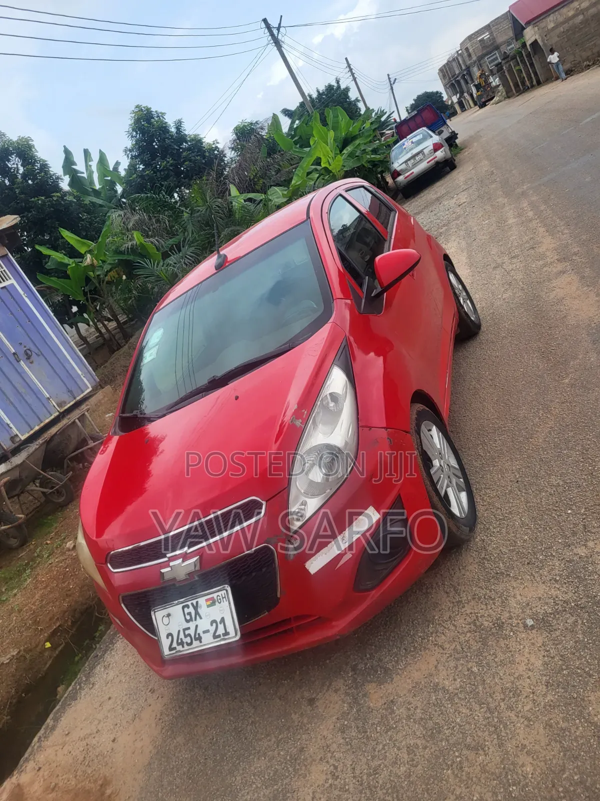 Chevrolet Spark 2014 Red
