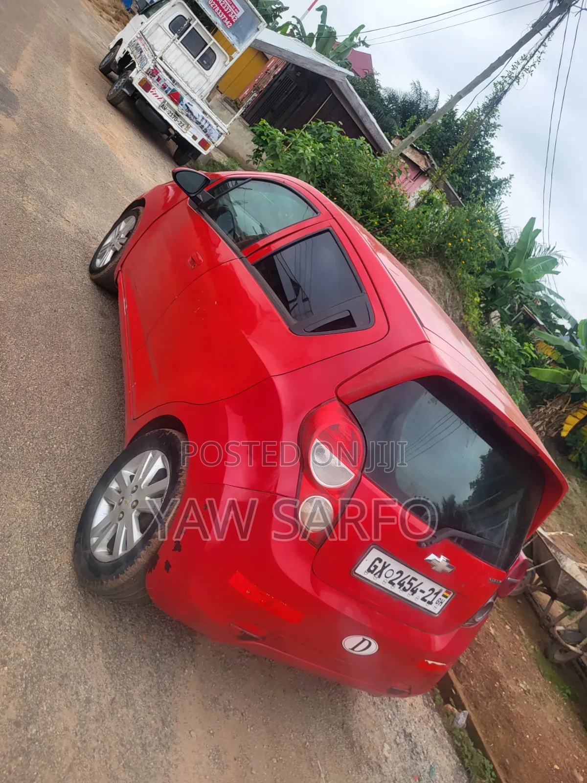 Chevrolet Spark 2014 Red