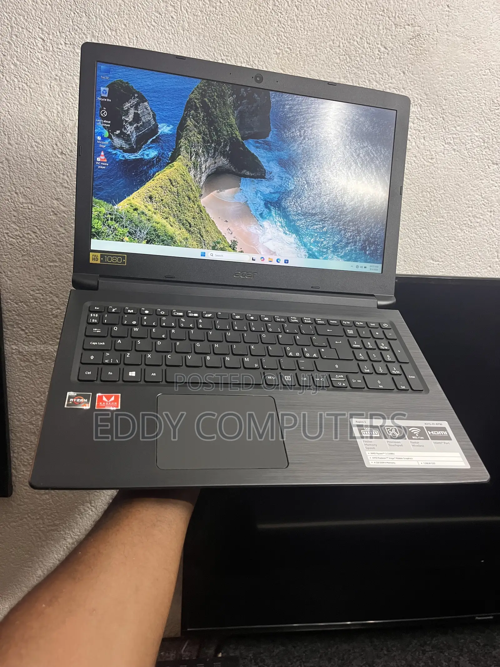 Laptop Acer Aspire 3 8GB AMD Ryzen 3 SSD 256GB